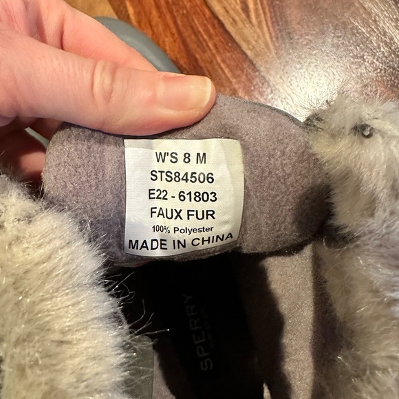 NIB! Sperry Maritime Repel Grey Trim Snow Boots - Picture 8 of 11